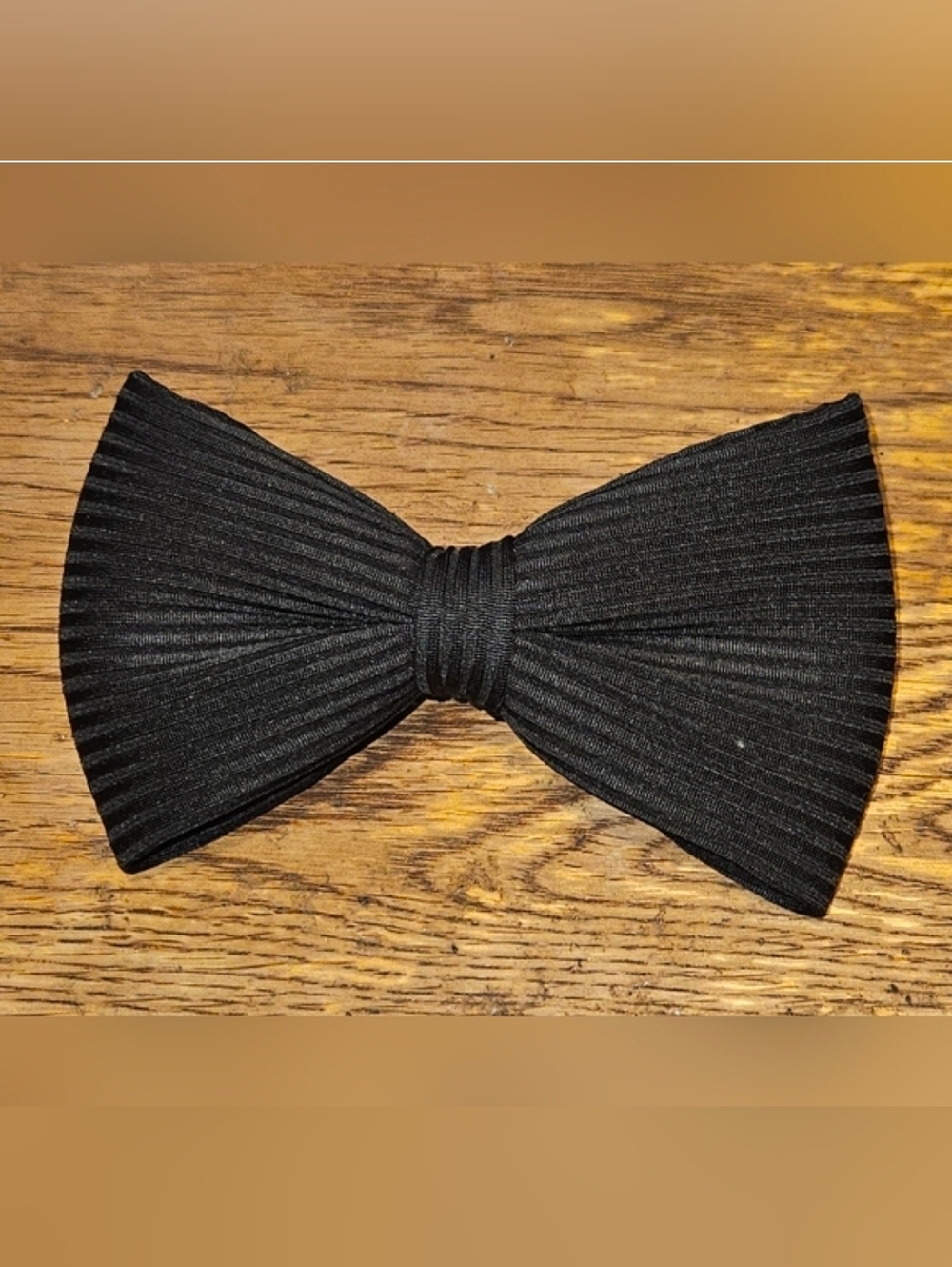 Classic Black Men's Bow Tie - Unbranded